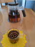 宣室堂泡茶壺家用茶壺新款飄逸杯耐熱玻璃內(nèi)膽泡茶杯一鍵茶水分離杯茶具 [升級大容量】900毫升900ml 曬單實(shí)拍圖