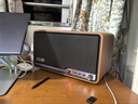 漫步者（EDIFIER）S300 高品質(zhì)復古藍牙音箱 HiFi級一體式大功率音響 居家音響 桌面音響 暖棕咖 曬單實(shí)拍圖