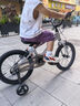 KinderKraftkk兒童自行車超輕4-6-12歲學(xué)生單車青少年男女孩禮物山地車16寸銀 曬單實拍圖