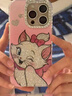 小莓介閃粉瑪麗貓咪適用蘋(píng)果16promax手機殼iphone15pro滿(mǎn)鉆貓耳鏡框14可愛(ài)13輕奢高級16全包防摔保護套 閃粉瑪麗貓-水鉆貓耳 iPhone 16 pro 曬單實(shí)拍圖