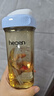 HEGEN海格恩吸管杯兒童水杯學(xué)飲杯奶瓶1-3-6歲直飲吸管嬰兒寶寶牛奶杯 【熱銷TOP】 330ml 吸管杯-莫蘭迪藍(lán) 曬單實拍圖