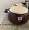 康巴赫（KBH）砂鍋煲湯鍋陶瓷煲仔飯耐高溫熬藥中藥煲燉鍋養生煲家用燃氣灶專(zhuān)用 【5-6口家庭推薦】煲飯熬湯 3.2L 曬單實(shí)拍圖
