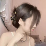韓生生法式輕奢高級感醋酸發(fā)夾女2025新款高端后腦勺盤(pán)發(fā)抓夾時(shí)尚鯊魚(yú)夾 米玳?！鹃L(cháng)約11cm】 曬單實(shí)拍圖