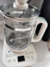 美的（Midea）1.8L大容量養(yǎng)生壺 全自動煮茶壺24h預(yù)約燒水壺12h智能恒溫11檔控溫電熱水壺 花茶壺煮茶器YSNC1806 曬單實拍圖