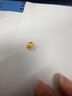 百德金au9999投資儲(chǔ)值足金黃金元寶金條收藏金豆子送禮收藏送女友 升值 3g 曬單實(shí)拍圖