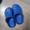 果洛菲兒童洞洞鞋防滑eva可愛(ài)軟底戶(hù)外穿沙灘包頭男女中大童 寶藍30-31 曬單實(shí)拍圖