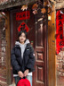 歌溫妮初中生羽絨服厚女14-16歲假兩件加厚連帽女冬季12大童13少女15學(xué) 黑色 L 建議105-115斤 曬單實(shí)拍圖