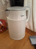 美的（Midea）【國家補(bǔ)貼】燒水壺電熱水壺大容量 家用水壺?zé)?04不銹鋼 雙層防燙智能防干燒多重防護(hù)無縫內(nèi)膽 1.5L 暖壺圓墩墩MK-SHM1569 曬單實(shí)拍圖