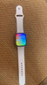 Apple/蘋果 Watch Series 10智能手表蜂窩款46毫米玫瑰金色鋁金屬表殼淡桃粉色運(yùn)動型表帶M/L MWYN3CH/B 曬單實拍圖