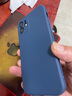 英悅 適用蘋果12手機(jī)殼iPhone12Pro Max液態(tài)硅膠Mini新款鏡頭全包超薄防摔女男軟殼高級(jí)感保護(hù)套 蘋果12【海藍(lán)色】液態(tài)硅膠·內(nèi)里植絨·贈(zèng)鋼化膜 曬單實(shí)拍圖