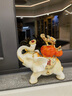 KORORZO德國品牌事事如意大象擺件創(chuàng  )意家居玄關(guān)客廳電視柜輕奢高檔裝飾品 事事如意財福大象（白色） 曬單實(shí)拍圖