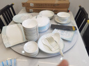 洛威景德鎮(zhèn)陶瓷碗碟套裝家用碗筷碗盤(pán)組合餐具碗具套裝喬遷新婚禮物 曬單實(shí)拍圖