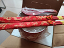 極度空間 喜碗結(jié)婚改口儀式用品套裝婚禮紅色碗筷勺子結(jié)婚用品大全2個裝 曬單實拍圖