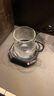 合慶高硼硅玻璃杯牛奶杯水杯辦公室飲用水杯子飲料杯耐高溫茶杯咖啡杯 大號不帶蓋【單杯】 450ml 曬單實(shí)拍圖