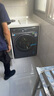 海爾（Haier）滾筒洗衣機全自動(dòng)10公斤懶人家用家電國家補貼20% 云溪3.0直驅潔凈 XQG100-BLDE583HU1 曬單實(shí)拍圖