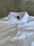 羅蒙男童短袖polo衫校園服飾春夏新款T恤女童班服 白色短袖POLO衫 140 曬單實(shí)拍圖