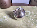 滇慶堂銀壺純手工錘紋999足銀西施泡茶壺高端茶具 定制克重及容量請先聯(lián)客服 曬單實拍圖