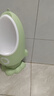 站立式兒童小便器寶寶小便斗嬰兒小便池掛墻式男童尿壺可調節批發(fā) 綠色 曬單實(shí)拍圖