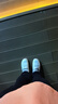 ZHR小白鞋女平底夏季新款百搭真牛皮果凍底休閑鞋軟底松緊帶透氣單鞋 米色 37 曬單實拍圖