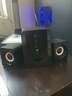 JC電腦音響臺式家用有線電腦桌面小藍牙音箱低音炮筆記本多媒體喇叭立體聲 1052單個【白色】1米米長音頻線 曬單實拍圖
