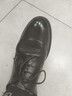 意爾康男鞋 皮鞋男真皮系帶軟皮英倫商務(wù)正裝鞋男皮鞋婚慶辦公鞋德比鞋 黑色（四季款） 38 曬單實(shí)拍圖