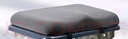 學(xué)生坐墊教室專(zhuān)用學(xué)習凳子板凳學(xué)校久坐屁股兒童屁墊高中生椅子墊 深灰【小號絨布款】可拆洗雙綁帶 曬單實(shí)拍圖