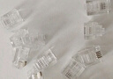 山澤 6P2C電話水晶頭 2芯工程級(jí)鍍金語音電話線接頭 RJ11電話語音水晶頭 100個(gè) SJT-32100 曬單實(shí)拍圖