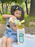 物生物保溫杯兒童316L不銹鋼高顏值杯子小學(xué)生開(kāi)學(xué)季上學(xué)專(zhuān)用吸管水杯 活力檸檬黃-560ml【帶提繩】 曬單實(shí)拍圖