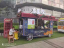 多功能電動(dòng)三輪餐車(chē)擺攤小吃車(chē)早餐快餐熟食鹵味燒烤油炸麻辣串車(chē) 三輪餐車(chē)設計圖 曬單實(shí)拍圖
