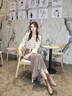 7or9康普茶 靴子女25年新款真皮女靴秋冬短靴女時(shí)尚百搭商場(chǎng)款女鞋 桑葚茶 5cm 39 曬單實(shí)拍圖