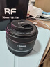 Canon/佳能 RF 50mm F1.8 STM單反全畫幅小痰盂鏡頭 標準定焦鏡頭大光圈人像鏡頭 RF50 1.8黑色（保稅倉） 曬單實拍圖