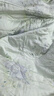 babycare春夏新生嬰兒寶寶幼兒園被子天絲沁膚被天鵝集120*150cm 曬單實(shí)拍圖