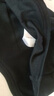 速比濤（Speedo）舒適透氣速干游泳布帽高彈不勒頭游泳訓練裝備 黑色 曬單實(shí)拍圖