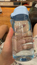 特百惠（Tupperware）樂趣550ML塑料杯夏季男女學生便攜運動水杯子大容量雙飲口 冰水藍 曬單實拍圖