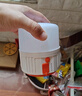 曼戈途夜市擺攤地?cái)倯敉釲ED充電燈泡應(yīng)急家用工地照明超亮帳篷掛露營(yíng)燈 6%選M15高亮300000W電顯9-25時(shí) 曬單實(shí)拍圖