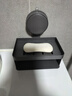 優(yōu)勤（YOUQIN）吸盤(pán)肥皂盒浴室香皂盒壁掛式太空鋁衛生間置物架香皂瀝水盒香皂架 吸盤(pán)肥皂盒-槍灰（送側邊鉤） 曬單實(shí)拍圖