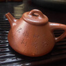 近景宜興紫砂壺子冶石瓢原礦朱泥大紅袍名家大師純手工茶具茶壺子冶石瓢200cc 曬單實(shí)拍圖