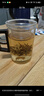 茗光茶杯茶水分離泡茶杯玻璃水杯男士茶杯辦公玻璃高硼硅綠茶杯 曬單實拍圖
