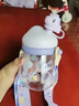 babycare公仔兒童水杯生幼兒園專用吸管杯寶寶學(xué)生夏季水壺男女550ml 曬單實(shí)拍圖