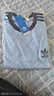 阿迪達斯 （adidas）三葉草 七夕禮物男女款 3-STRIPES TEE短袖JN7018 XL 曬單實拍圖