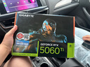 技嘉（GIGABYTE）5060Ti 16G顯卡 風(fēng)魔 GeForce RTX 5060 Ti WindForce SFF 16G DLSS4 游戲電競設計AI獨立顯卡 曬單實(shí)拍圖