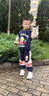奧特曼衣服男童套裝春秋2025新款兒童秋裝衛(wèi)衣衛(wèi)褲運動兩件套男孩帥氣潮 青色 90 建議80-90cm1歲半-2歲 曬單實拍圖