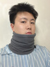 輪跡天涯圍脖冬季男保暖脖套女加絨加厚防寒面罩騎行防風(fēng)保暖護臉護頸圍巾 冬季保暖圍脖-灰色 曬單實(shí)拍圖