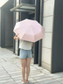 左都（ZUODU）全自動遮陽傘防曬防紫外線黑膠太陽傘晴雨兩用男女折疊防回彈雨傘 【檸檬黃】收傘防回彈+專業(yè)防曬 曬單實拍圖