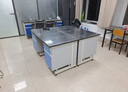 實(shí)驗室工作臺實(shí)驗桌鋼木實(shí)驗臺化驗室操作臺化學(xué)試驗邊臺理化櫥柜 鋼木邊臺2米滿(mǎn)柜 曬單實(shí)拍圖