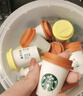 星巴克（Starbucks）精品凍干黑咖啡隨星杯2.0抱抱桶(美式+拿鐵)之選 0糖0脂 2g*30顆 曬單實(shí)拍圖