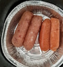金鑼火腿腸 肉粒多黑豬肉香腸共320g 8支/盒 速食休閑零食露營燒烤款 曬單實拍圖