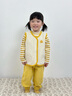 幼歌（YOUGE）嬰幼兒秋季新款雙面奧利絨柔軟背心卡通動(dòng)物保暖馬甲潮 黃色小鴨 90 cm 曬單實(shí)拍圖