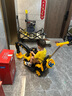 361°兒童電動(dòng)挖掘機(jī)可坐人挖土1-3-6歲男孩工程車寶寶遙控大型玩具車 遙控 電動(dòng)挖臂 推把 音樂(lè)燈光 六一兒童節(jié)生日周歲禮物 曬單實(shí)拍圖