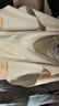 ubras25年新品舒服蕾無(wú)尺碼中腰平角褲女無(wú)痕舒適蕾絲腰頭內褲抗菌 燕麥奶色 1條 均碼 -標準版 曬單實(shí)拍圖